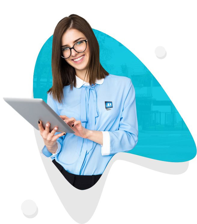 Mulher com Tablet - Neggo Web & Design